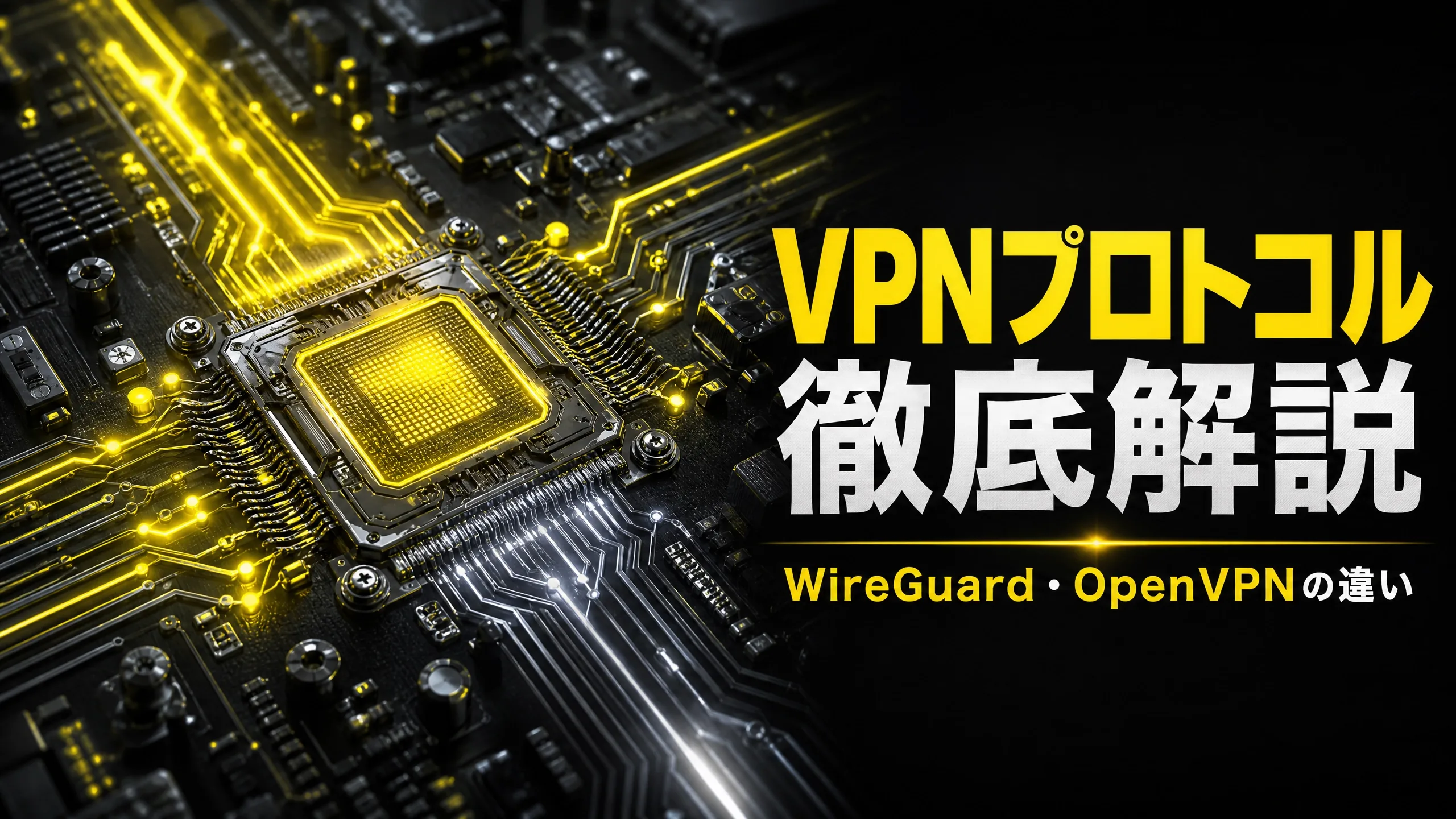 VPNプロトコル徹底解説|WireGuard・OpenVPNの違い